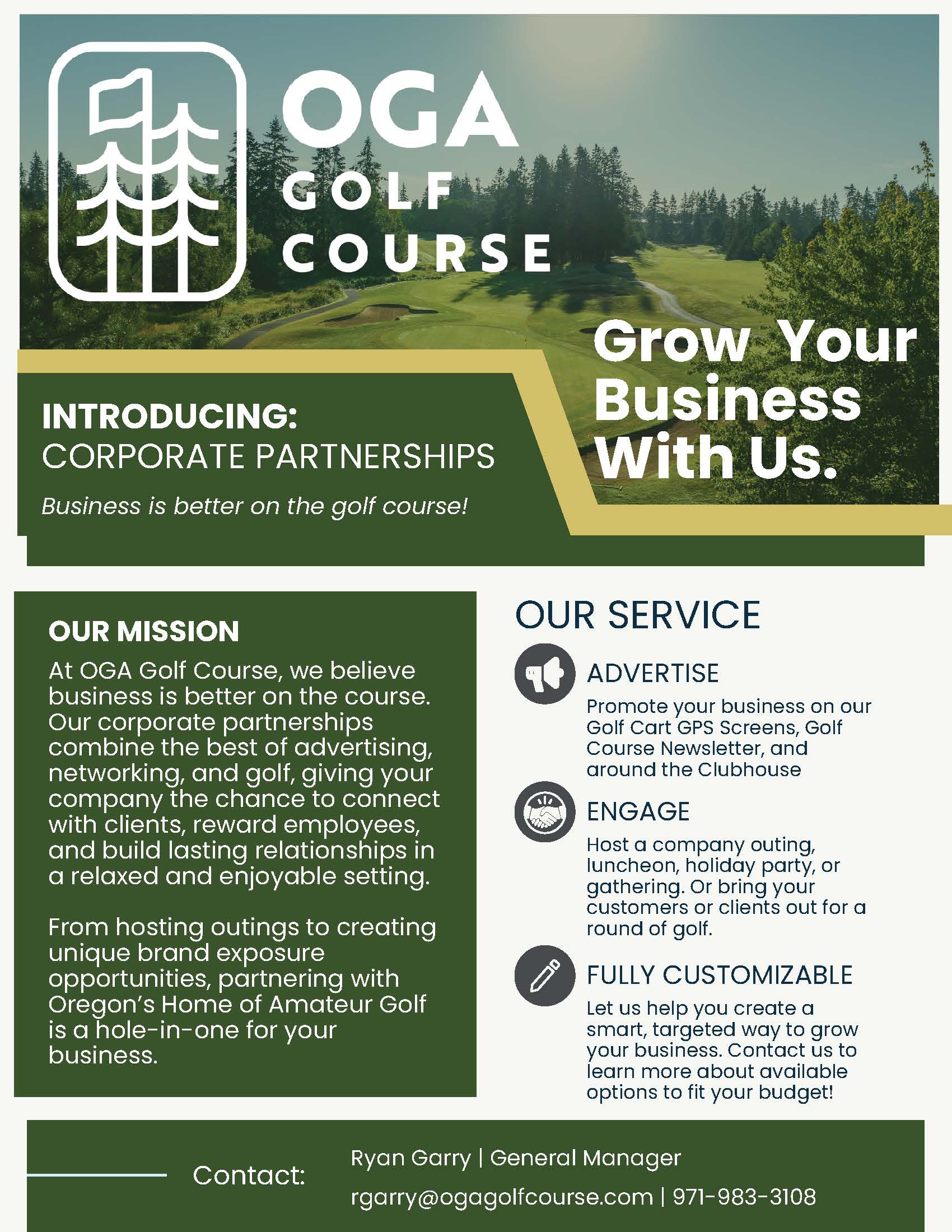 Corporate Partnerships Info